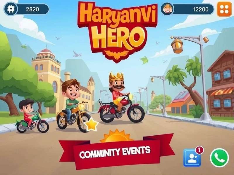 Coop Haryanvi Hero Game Screenshot